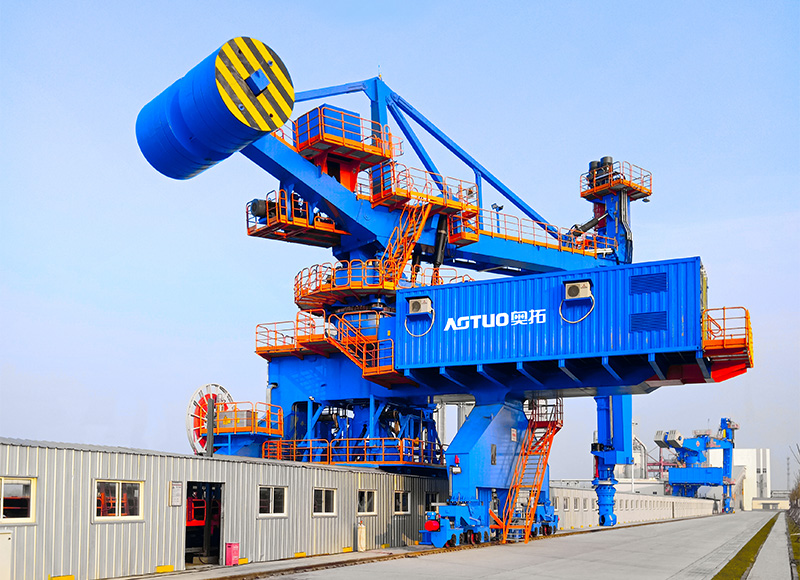 Rail Mobile Screw Coal Ship Unloader