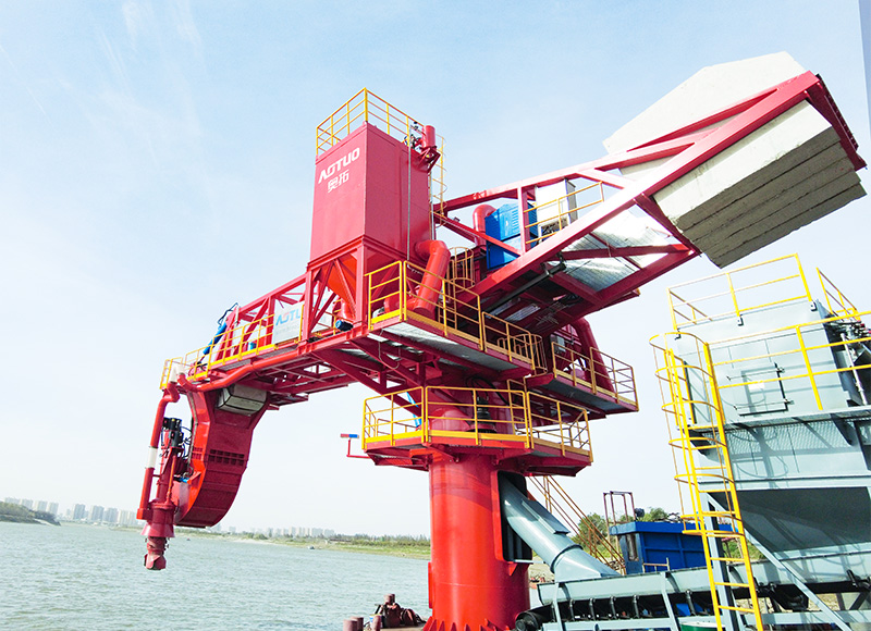 Environmentally Friendly Cement Clinker Ship Unloader